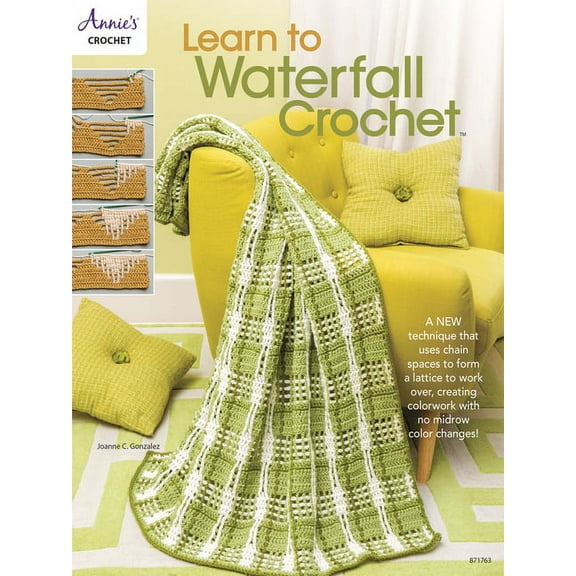 Learn to Waterfall Crochet, (Paperback)