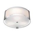 thumbnail image 1 of Accesslighting 50120LEDDLP-BS-OPL Tara Dimmable LED Flush Mount - Brushed Steel, 1 of 1