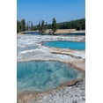 thumbnail image 2 of Hopkins, Cindy Miller 13x18 Gold Ornate Wood Framed with Double Matting Museum Art Print Titled - USA-Wyoming-Yellowstone National Park-Biscuit Basin-Black Diamond Pool, 2 of 4