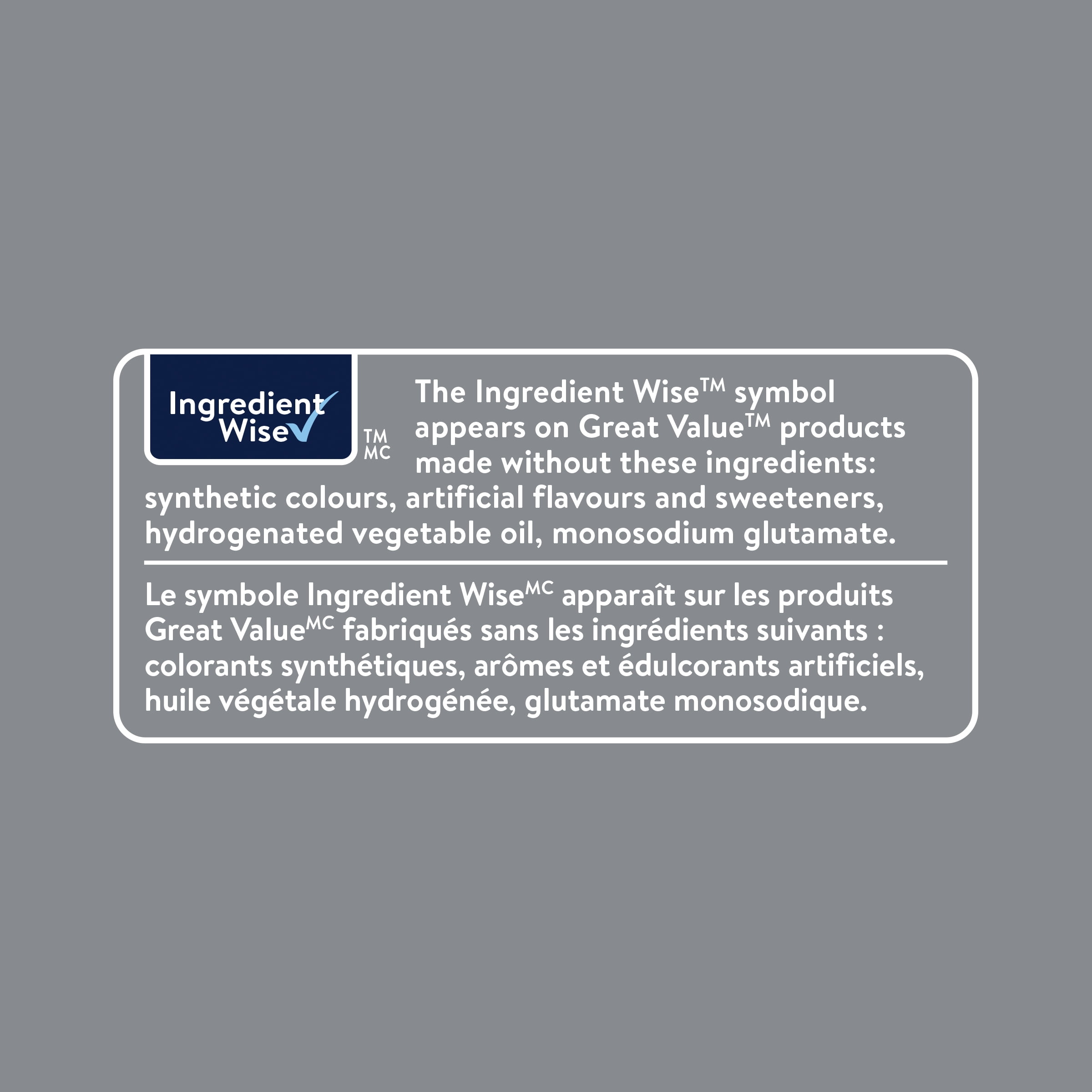 Craquelins au riz Sel de mer et poivre noir Great Value 100 g