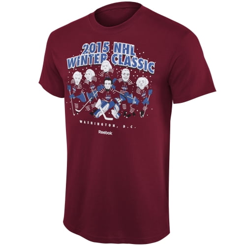 2015 Winter Classic Reebok Youth Mon Men T-Shirt Maroon by Outerstuff