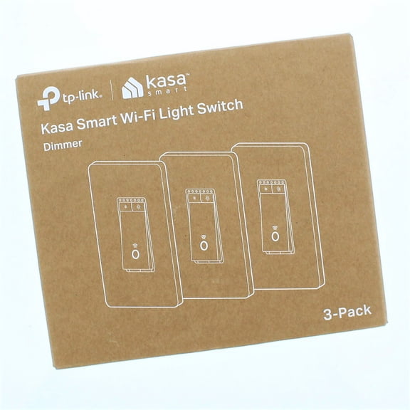 Kasa Smart HS220P3 Wi-Fi Light Switch, Dimmer