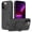Carbon Black, variant on Magnetic Case for iPhone 14 Pro Max,Compatible with MagSafe Charging with Ring Stand Heavy-Duty Protection Liquid Silicone Phone Case,Purple,For iPhone 14 Pro Max