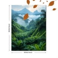 thumbnail image 3 of Tropical Rainforest Landscape Canvas Print/Wall Art， Suitable for Living Room， Hotel， and Yoga Studio Decoration., 3 of 8