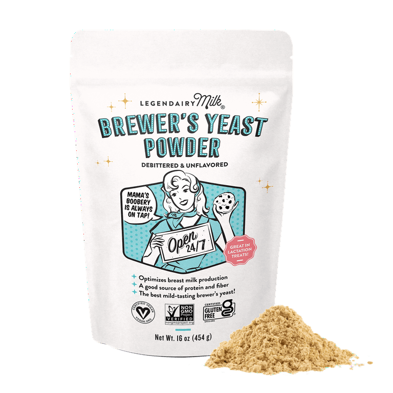 Legendairy Milk Brewer&rsquo;s Yeast Powder Supplement for Breast Milk 