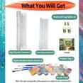 thumbnail image 5 of JYLMOOD Paint by Numbers Kit for Unisex Adults Beginner with Full Accessories, Easy Oil Painting Kits On Colored Canvas, 16x20in, Relaxing Art Craft, 5 of 6