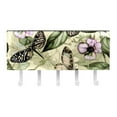 thumbnail image 2 of PhooArto Key Holder for Wall Decorative with 5 Key Hooks, Blooming Flower Butterfly Pattern Holders Wall Mount Organizer with Mail Key Rack, Self Adhesive, 2 of 7