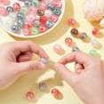 thumbnail image 4 of 50Pcs 15mm Imitation Jelly AB Color Transparent Acrylic Round Bubblegum Beads for Jewelry Making, 4 of 8