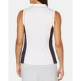 thumbnail image 2 of Pga Tour Hourglass Colorblocked Sleeveless Golf Polo - Peacoat, 2 of 2