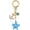 Bag Charms 03, variant on Beach Keychain Bag Charms for Women Gold Plated Starfish Shell Keychain Purse Charms Summer Jewelry Bag Accessories