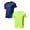 Green 1PCS & Blue 1PCS, variant on Mens Athletic Running Shirts Short Sleeve Workout T-Shirts Quick Drying Lightweight Running Tee Gym Sports Shirts