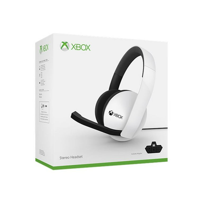 Microsoft Xbox One Stereo Headset Special Edition headset full size wired white for Xbox One Xbox One S Walmart