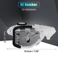 thumbnail image 4 of Motor del actuador de la cerradura de la puerta delantera izquierda para Honda Pilot 2009-2015, ensamblaje de pestillo No.72150SZAA01, 4 of 7