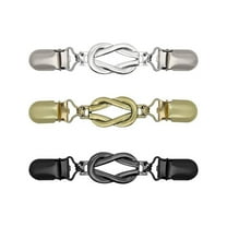 3 Pcs Sweater Clips Cinch Clips Vintage Dress Clip Back Cinch Shawl Cardigan Collar Clip to Tighten Dress Pant Waist Tightener for Women