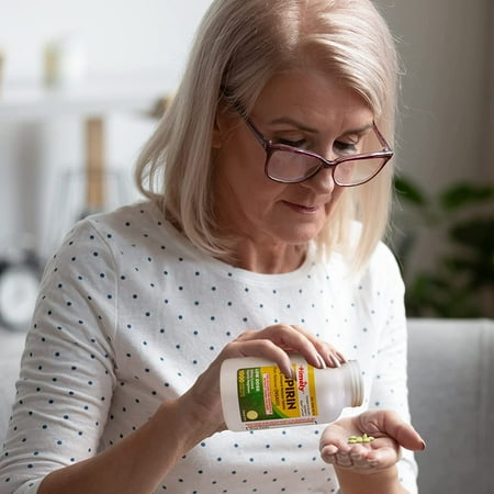 Timely - Low Dose Aspirin 81mg - 1000 Count - Compared to Bayer Low Dose - Safety Coated Tablets