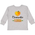 thumbnail image 3 of Inktastic Clearwater Florida Orange in Heart Boys or Girls Long Sleeve Toddler T-Shirt, 3 of 5