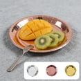 thumbnail image 1 of Sentmoon Gold Foil 9in Disposable Paper Plates Pack of 10 Elegant Metallic Party Dinnerware Cake Dessert Plates for Birthday Wedding Celebration Stylish Tableware Entertaining, 1 of 7