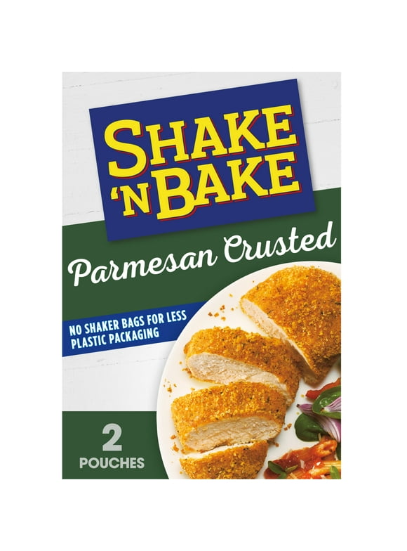 Shake 'N Bake Parmesan Crusted Seasoned Coating Mix, 4.75 oz Box, 2 ct Packets
