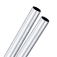 thumbnail image 1 of Tubo redondo de aluminio 6063 en paquete de 2, 25mmx28mm (IDxOD) longitud de 300mm, 1 of 7