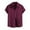 Rouge, variante sur Ketyyh-chn99 T-Shirt pour Hommes Vêtements d'Automne Nouvelle Chemise à Manches Courtes pour Hommes Chemise Ample Unie à Boutons Chemise à Manches Courtes Chemise en Coton Kaki,G