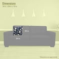 thumbnail image 3 of Navy Blue Plantation Extra Large Pillow 24x24, 3 of 6