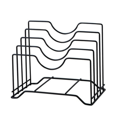 

Labakihah Pot Lid Organizer Cutting Board Holder Kitchen Dish Plate Storage Organizer And Drying Rack Bakeware Pot Lid Rack Holder Organizer Rack rack