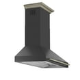 thumbnail image 2 of Forno Aria 60 Inch Wall-Mounted Range Hood in Black, 2 of 5