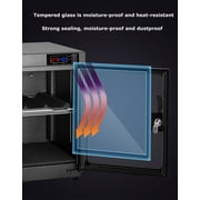 Techtongda 100L Full Automatic Digital Camera Dehumidify Storage Dry Cabinet Box Camera Lens Storage 5 Layers