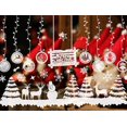 thumbnail image 2 of Happy Christmas Decorations Window Clings Wall Sticker Decals for Home Office Party Decor (White Tree), 2 of 6