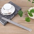thumbnail image 2 of Stainless Steel Metal Ruler 30CM Straight Ruler Measurement Double Sided for Sewing Foot Sewing & School Stationery, 2 of 9