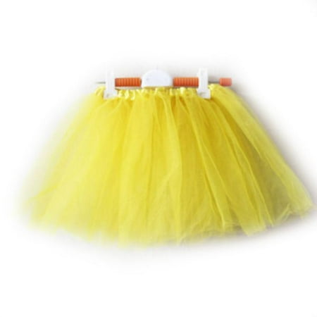 3 Layer Girls Kids Tutu Party Ballet Dance Wear Dress Skirt Costumes