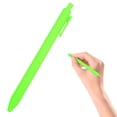 thumbnail image 2 of Colorful Green Colored Of Gel Pens Suitable For Home And School Use Retractable Gel Pen 1.00Mm 5Ml, 2 of 7