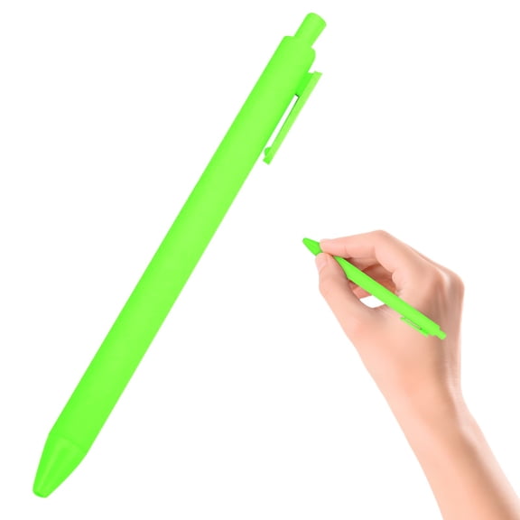 Preplabs Green Gel Pens, with Vibrant Ink for Writing and Coloring, Retractable for Convenience, Sustainable Materials for Eco-Conscious Stationery