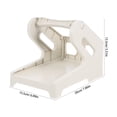 thumbnail image 2 of Hytrove Thermal Printer Label Holder Plastic White 1Pcs for Office Use Storage, 2 of 8