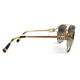 thumbnail image 4 of Miu Miu Sunglasses SMU52Z 7OE-5D1 Gold Aviator Frames with Gray Gradient Lenses, 4 of 6