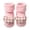 Pink, variant on Baby Boy Girl Sock Shoes Soft Non-Skid Indoor Slipper Cozy Star Doll Knitted Socks Infant Cute First Walking Floor Crew Socks K-Yellow*