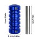 thumbnail image 4 of Aleación cómoda antideslizante antideslizante empuñaduras salón mango de agujas cuerpo parte suministros manijas agarrar herramientas accesorios azul 21 mm Noticed CE001306-04, 4 of 7