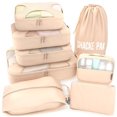 thumbnail image 1 of Set Packing Cubes Shacke 8 para equipaje ligero de viaje, 1 of 6