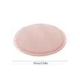 thumbnail image 3 of Beautynvta Chair Cushion, Round Thickened Seat Cushion, Non Slip Stool Cushions with Elastic Ties for Home Office Outdoor Seats, 13.78'', Pink, 3 of 5