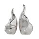 thumbnail image 4 of Figurita de decorativa para escritorio, escultura de estatua de cerámica de Animal para estantería, estante de oficina, decoración para sala plata, 4 of 8