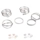 thumbnail image 3 of Anillos femeninos ajustables Minnieouse paquete de 6 joyería conjunta decoración de apertura, 3 of 6