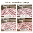 thumbnail image 7 of ODIKA Front Gingham Door Squares Decorative Cross Band Intersections for Entryway, Kitchen, Laundry Room, Stain Resistant Thin Throw, 7 of 7