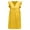 Yellow, variant on Aboser Embroidered Dress for Women Loose Fit Boho Dresses Summer Casual Eyelet Midi Dress Ruffle V Neck Dresses Loose Solid Beach Dress