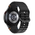 thumbnail image 2 of Pozyie Compatible with Samsung Watch 7 6 5 4 Watch Band 40mm with Screen Protector, 20mm Soft Silicone Sport Strap for Women Men, Light Gray - 40mm, 2 of 5