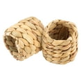 thumbnail image 6 of ZOENHOU 24 PCS 2 Inch Round Water Hyacinth Napkin Rings, Straw Napkin Rings, Woven Rattan Napkin Rings for Dinner Table Decoration, 6 of 6