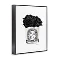 thumbnail image 2 of Stupell Industries Eclectic Fashion Designer Rose Flower Glass Black Watercolor Black Framed Giclee Art, 11 x 14, by Amanda Greenwood, 2 of 7