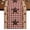 Brown Red, variant on Country Star Farm 108 Inch Table Runner, Farmhouse Plaid Texas Vintage Fruit Farmhouse Dresser Scarf Cotton & Linen Tablerunner for Dining/Kitchen Island/Holiday Party Décor 13" x 108"