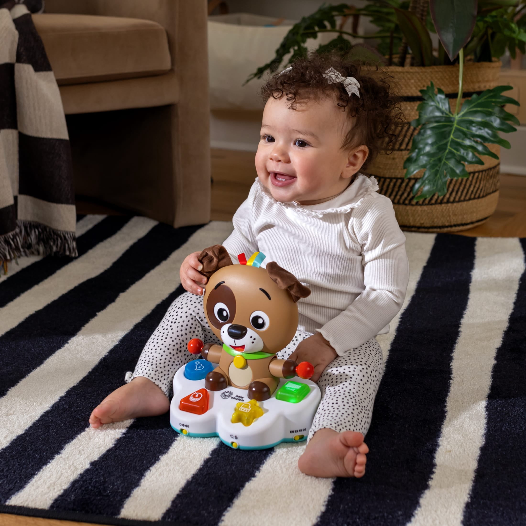 Baby Einstein Drum & Learn Dean Musical Learning Toy, Ages 6+ Months