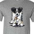 thumbnail image 4 of Inktastic Tri-Color Border Collie T-Shirt, 4 of 5