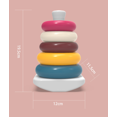 thumbnail image 4 of Sassy Stacks of Circles Stacking Ring Learning Toy, Age 6+ Months, Multi,, 4 of 5